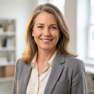 Foto de perfil de Sarah Coleman, presentada como directora financiera en Faena Fondorio
