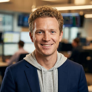 Ryan Brooks, analista principal de trading en Faena Fondorio, en una imagen de perfil